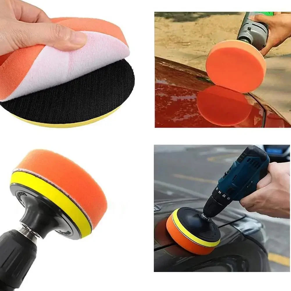 HookUpCo. Soft Wool Car Polishing Pad Set - HookUpCo.