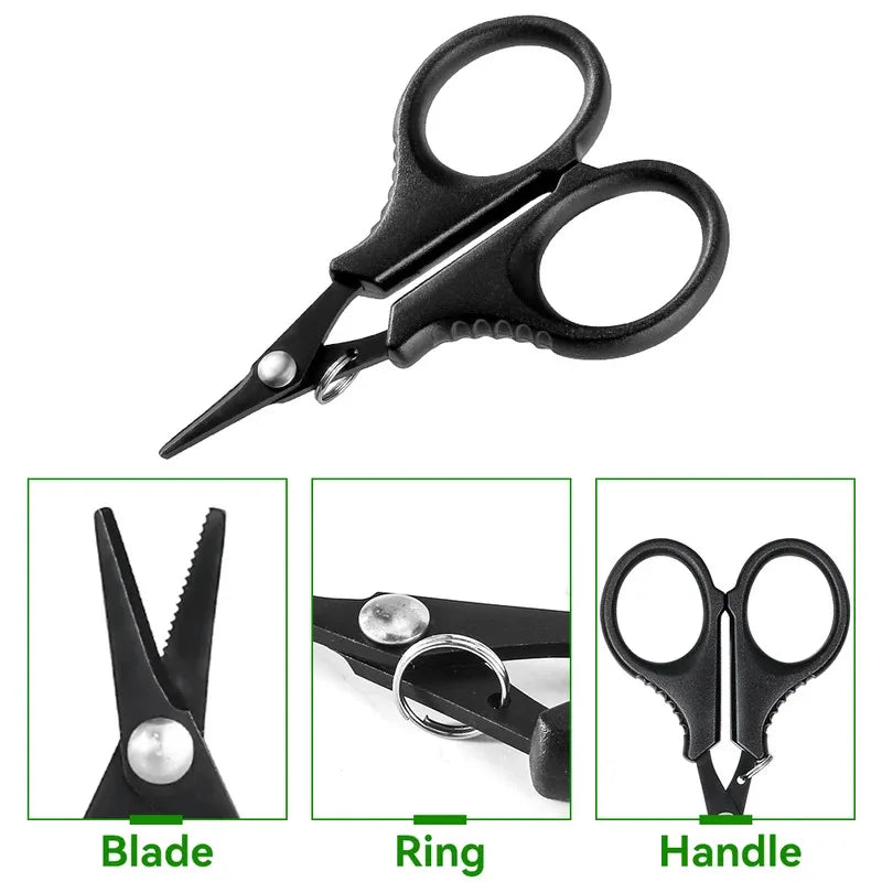 HookUpCo. Stainless Steel Fishing Scissors Tools - HookUpCo.