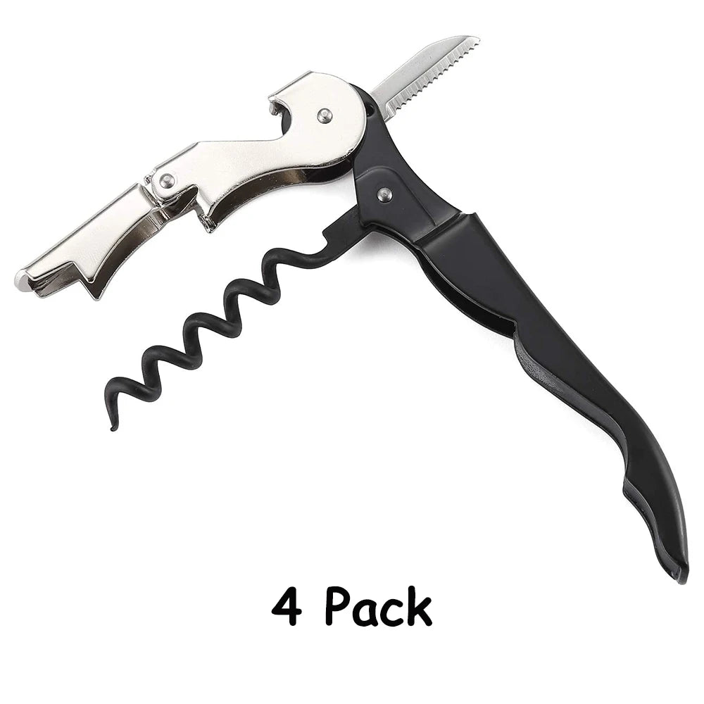 Stainless Steel Double-Hinged Wine Opener