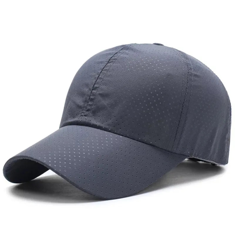 Quick-Dry Adjustable Sun Cap for Outdoor Sports