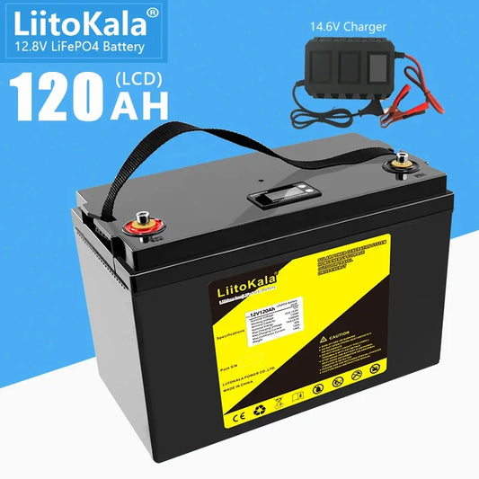 HookUpCo. 12V 100Ah LifePo4 Battery Pack - HookUpCo.