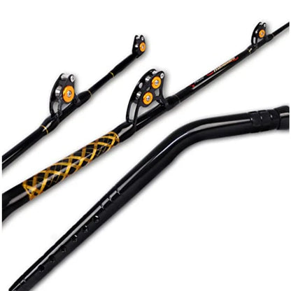HookUpCo. Bent Butt Saltwater Fishing Rod 2-Piece - HookUpCo.