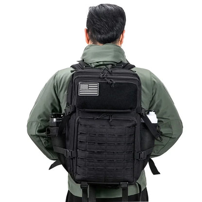25L/45L Tactical Backpack with Bottle Holder for Outdoor Use