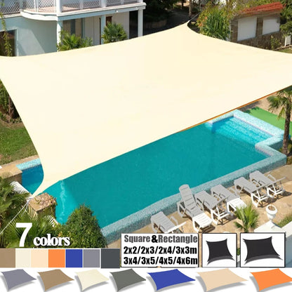 Waterproof UV Block Sun Shade Sail