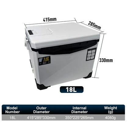 HookUpCo. Fishing Cooler Box with Air Holes - HookUpCo.