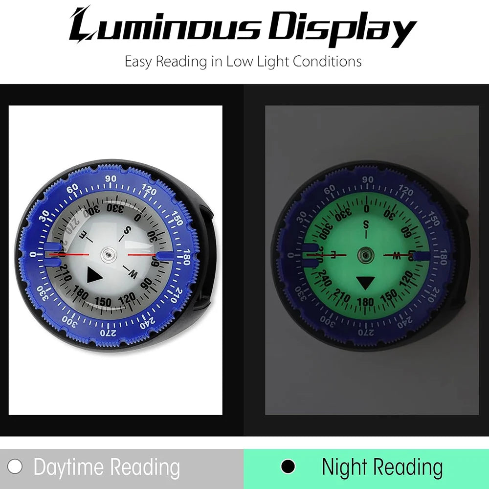 HookUpCo. Waterproof Diving Compass