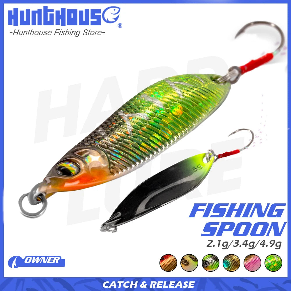HookUpCo. Sinking Spoon Lure 4.9g - HookUpCo.