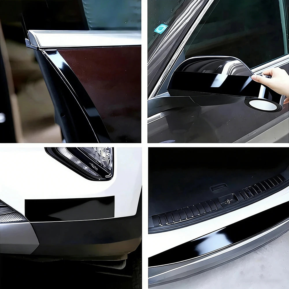 HookUpCo. Glossy Black Car Scratch Protection Tape - HookUpCo.