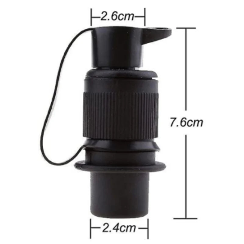 HookUpCo. 12V Round Trailer Socket Connector - HookUpCo.