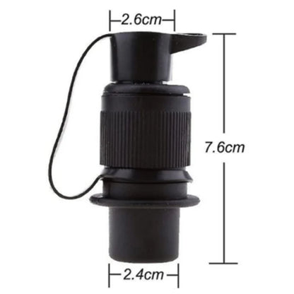 HookUpCo. 12V Round Trailer Socket Connector - HookUpCo.