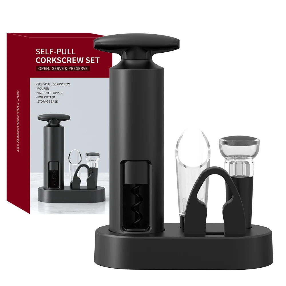 HookUpCo. Professional Waiters Corkscrew Set