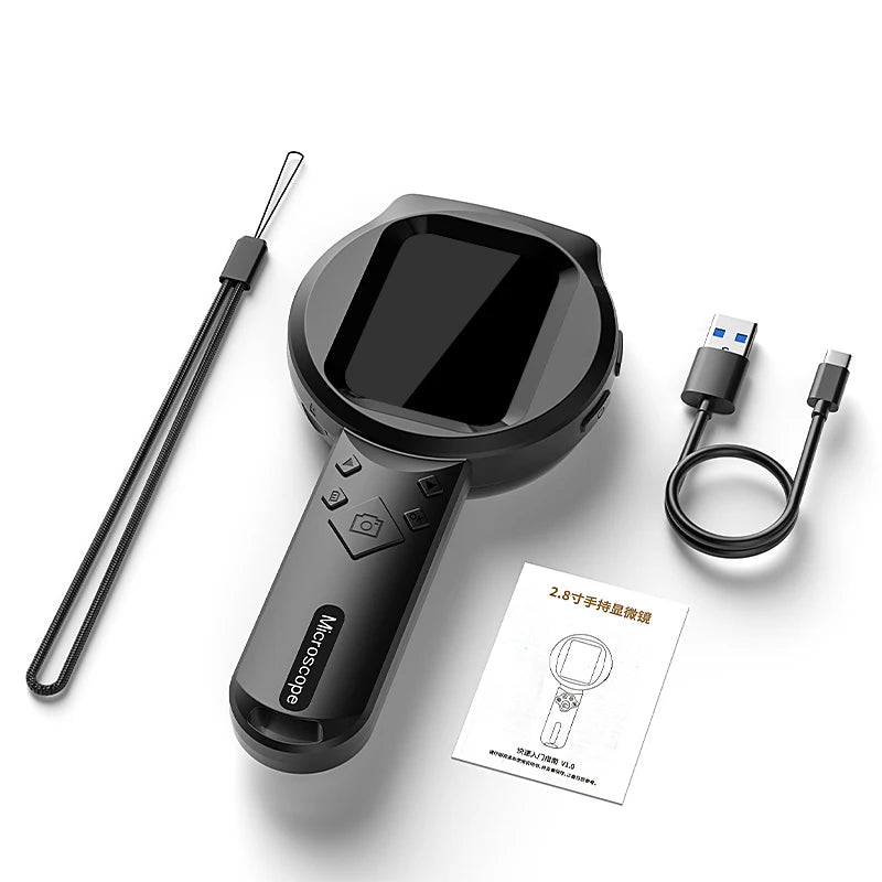 HookUpCo. 100X HD Digital Portable Microscope