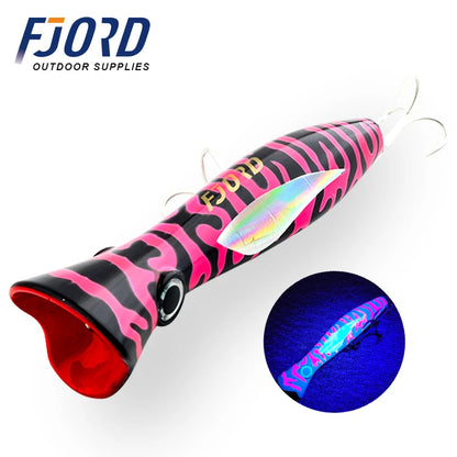 HookUpCo. Fjord Poppers Fishing Lure 165mm 82g - HookUpCo.