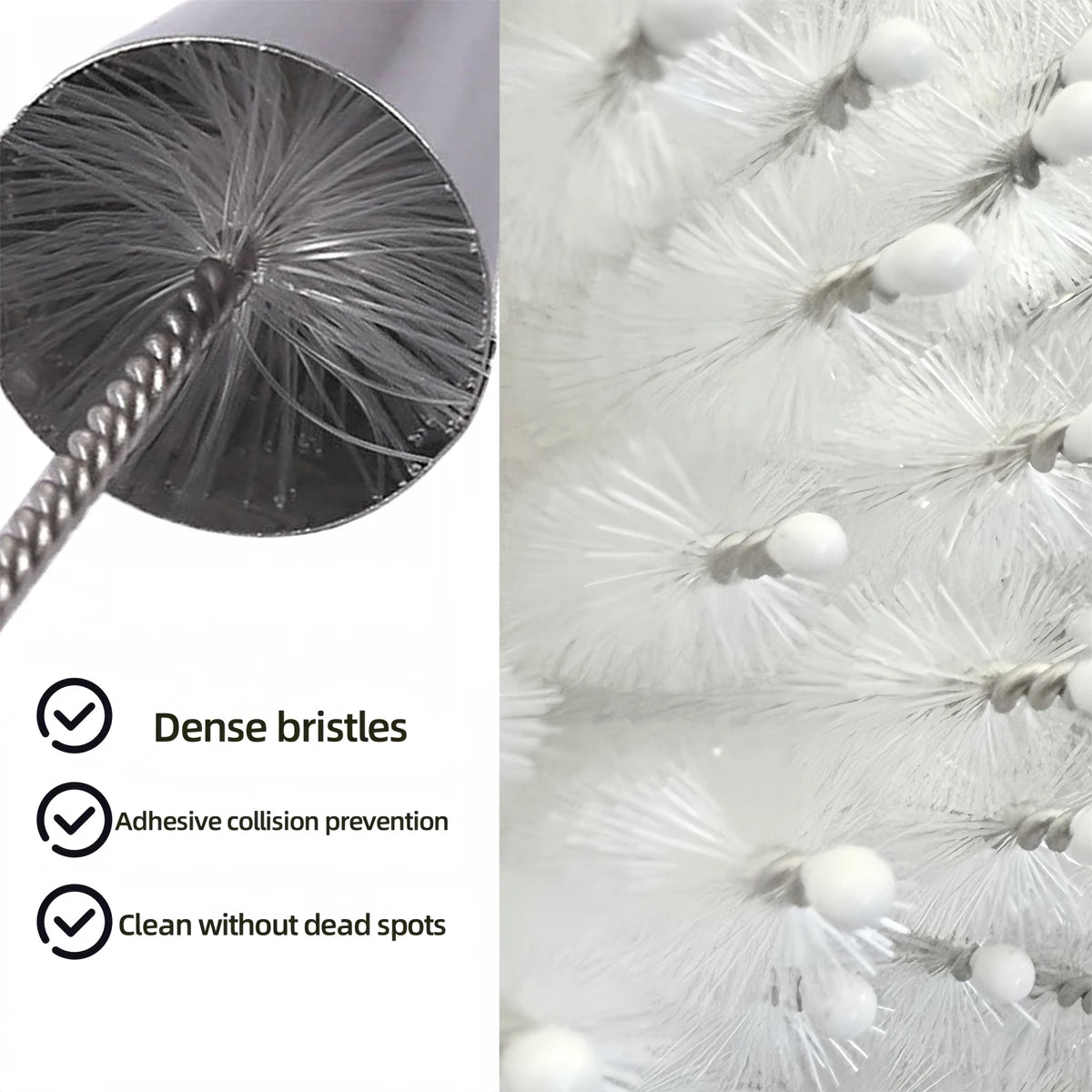 HookUpCo. Extra Long Straw Cleaner Brush Kit