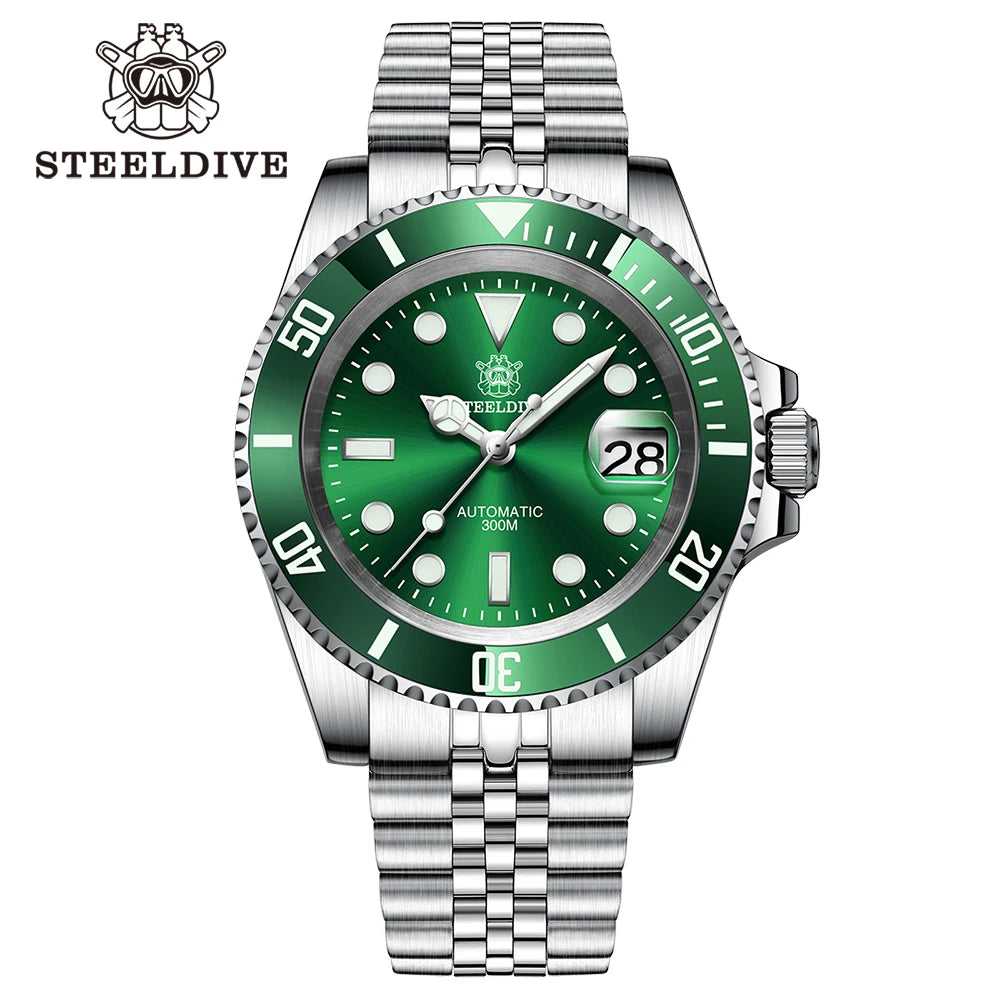 HookUpCo. 30ATM Men's Dive Watch