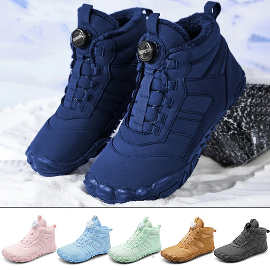HookUpCo. Winter Boots for Kids and Parents, Non-Slip Warmth