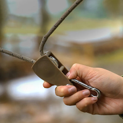 HookUpCo. Adjustable Tent Rope Hanger Pulley - HookUpCo.