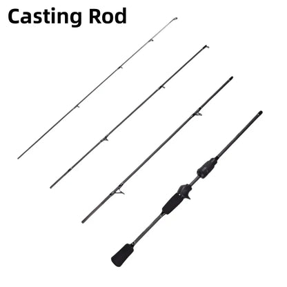 HookUpCo. Mavllos 4-Section Carbon Fishing Rod - HookUpCo.