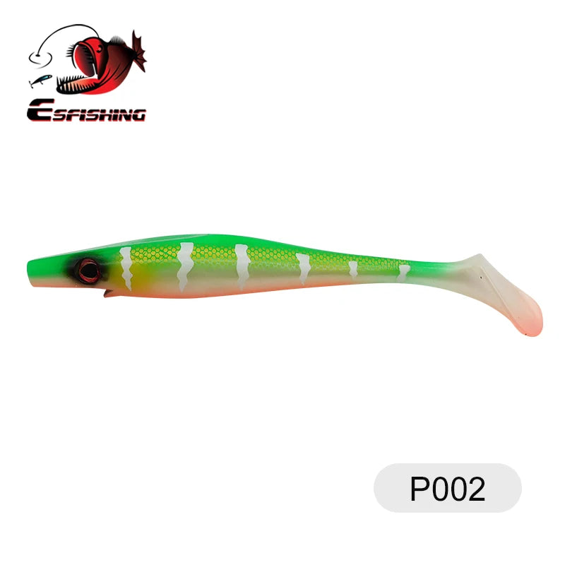 HookUpCo. Hog Shad Soft Lures for Pike Fishing - HookUpCo.