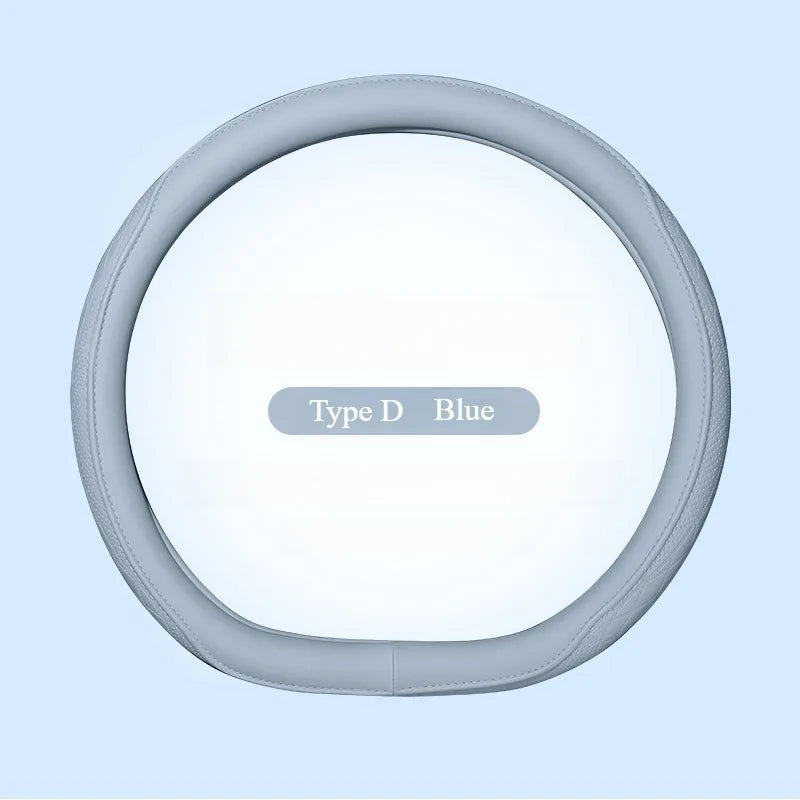 HookUpCo. Napa Leather Steering Wheel Cover - HookUpCo.