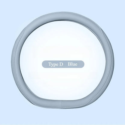 HookUpCo. Napa Leather Steering Wheel Cover - HookUpCo.