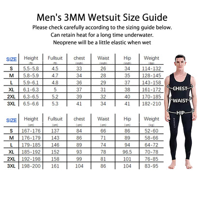 3mm Camouflage Wetsuit for Spearfishing and Diving