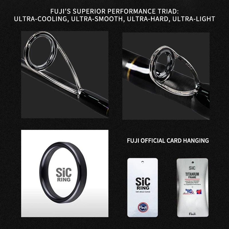 HookUpCo. Ultina8 Zander Fishing Rod, Carbon Design - HookUpCo.