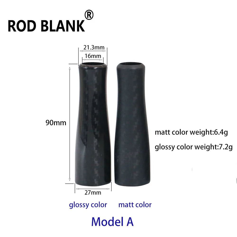 HookUpCo. Lightweight 3K Carbon Fishing Rod Grip - HookUpCo.