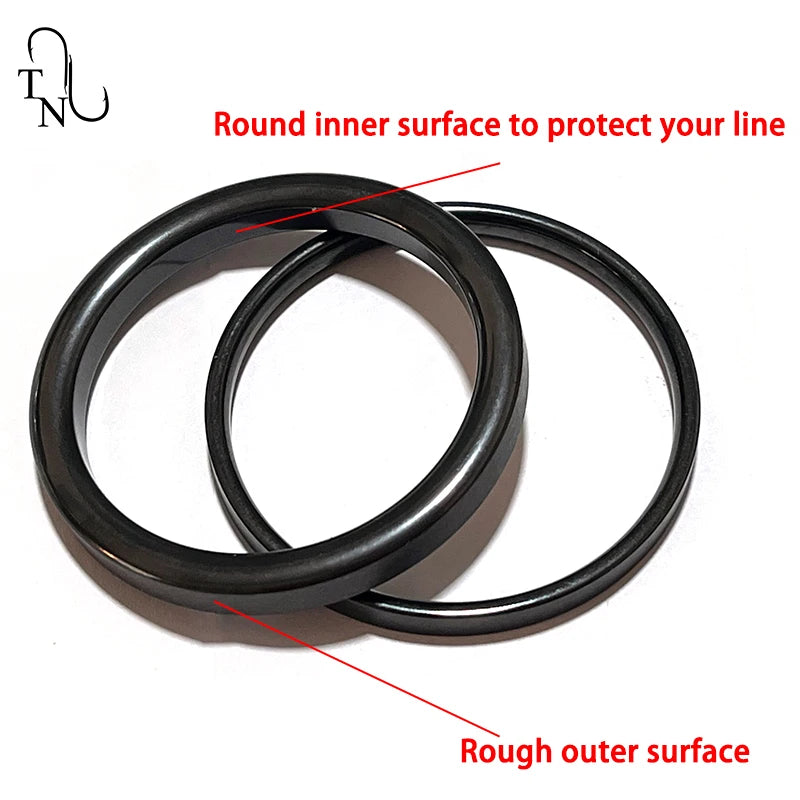 Smooth Replacement Fishing Guide Ring Kit - HookUpCo.