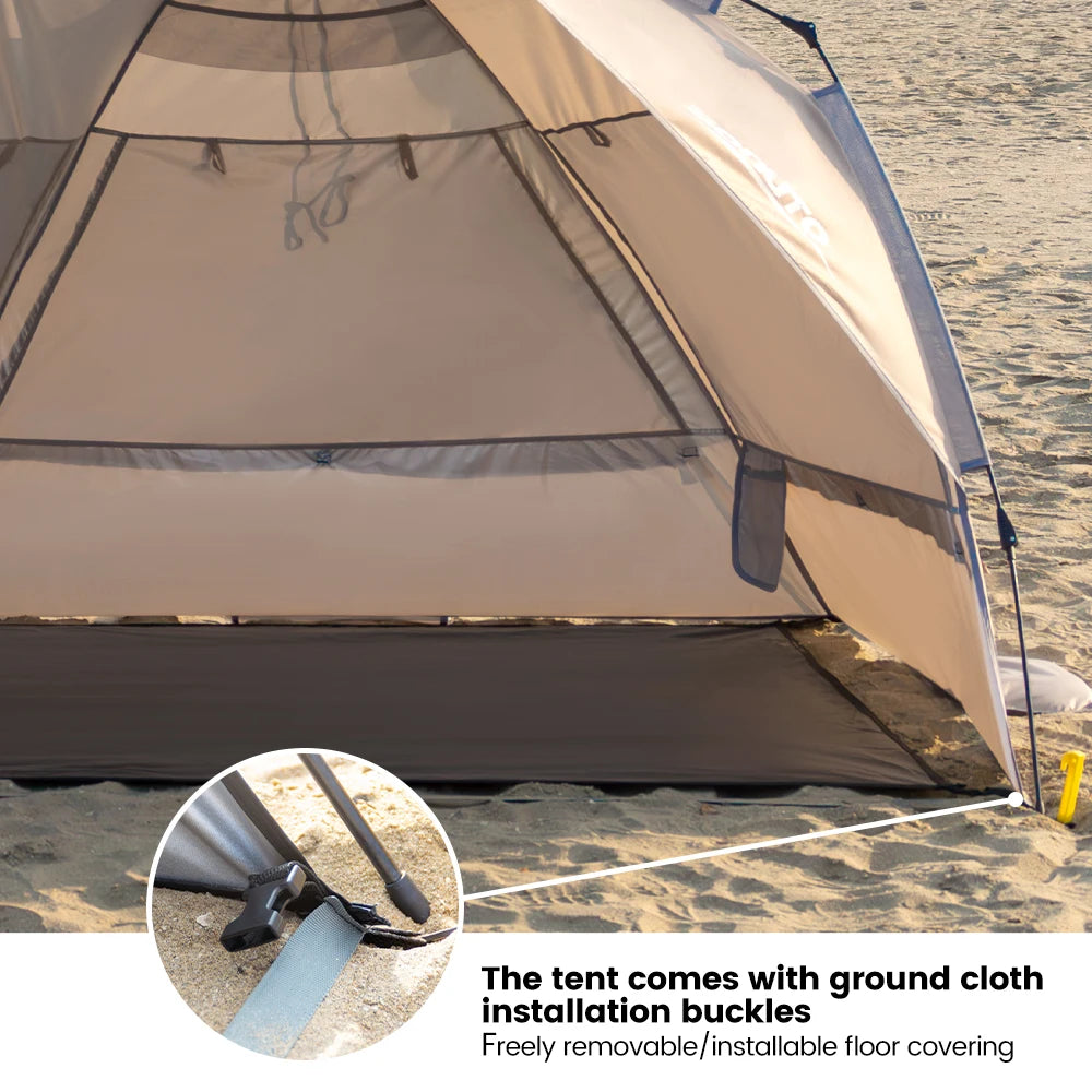 HookUpCo. Quick-Setup Family Camping Tent - HookUpCo.