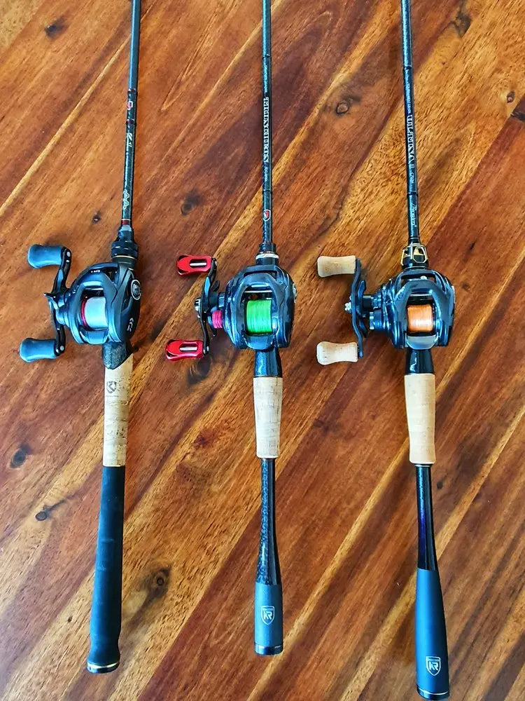 HookUpCo. Kyorim Carbon Bass Rod with Fuji Guides - HookUpCo.