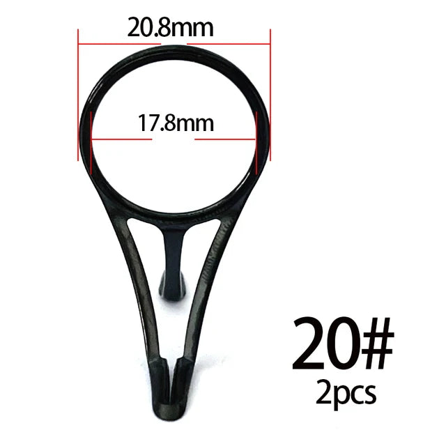 Lightweight Fishing Rod Guide Ring for Repairs - HookUpCo.