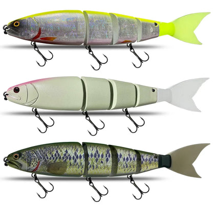 Swimming Bait Jointed Fishing Lure Designed for Trophy-Sized Fish 300mm