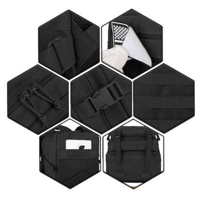HookUpCo. 45L Tactical Molle Assault Backpack