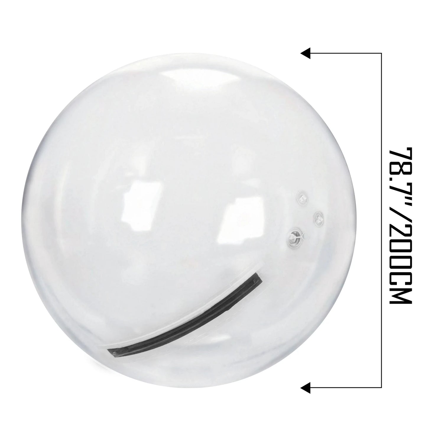 HookUpCo. Inflatable Water Walking Ball