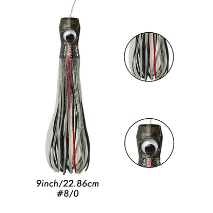 HookUpCo. Transparent Trolling Lure Set for Big Fish