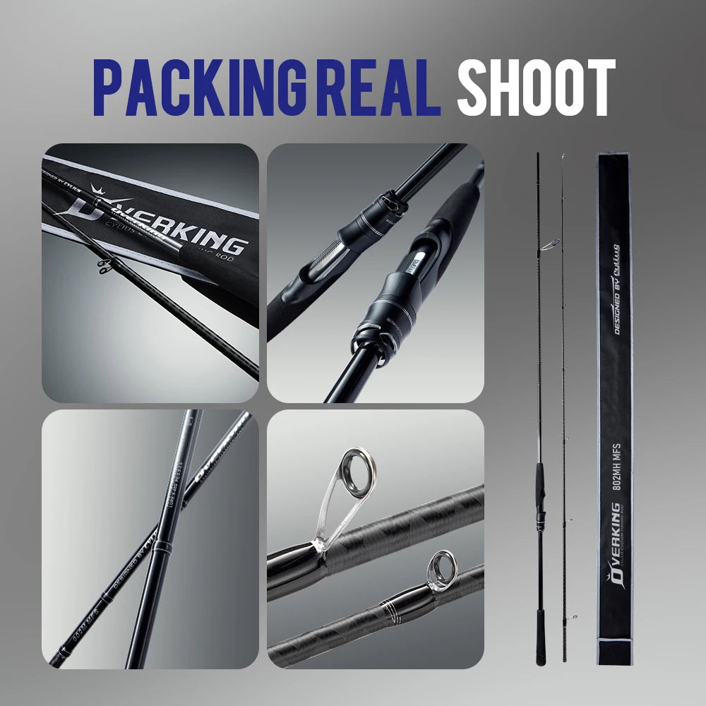 HookUpCo. Ultralight 40T Carbon Fishing Rod - HookUpCo.