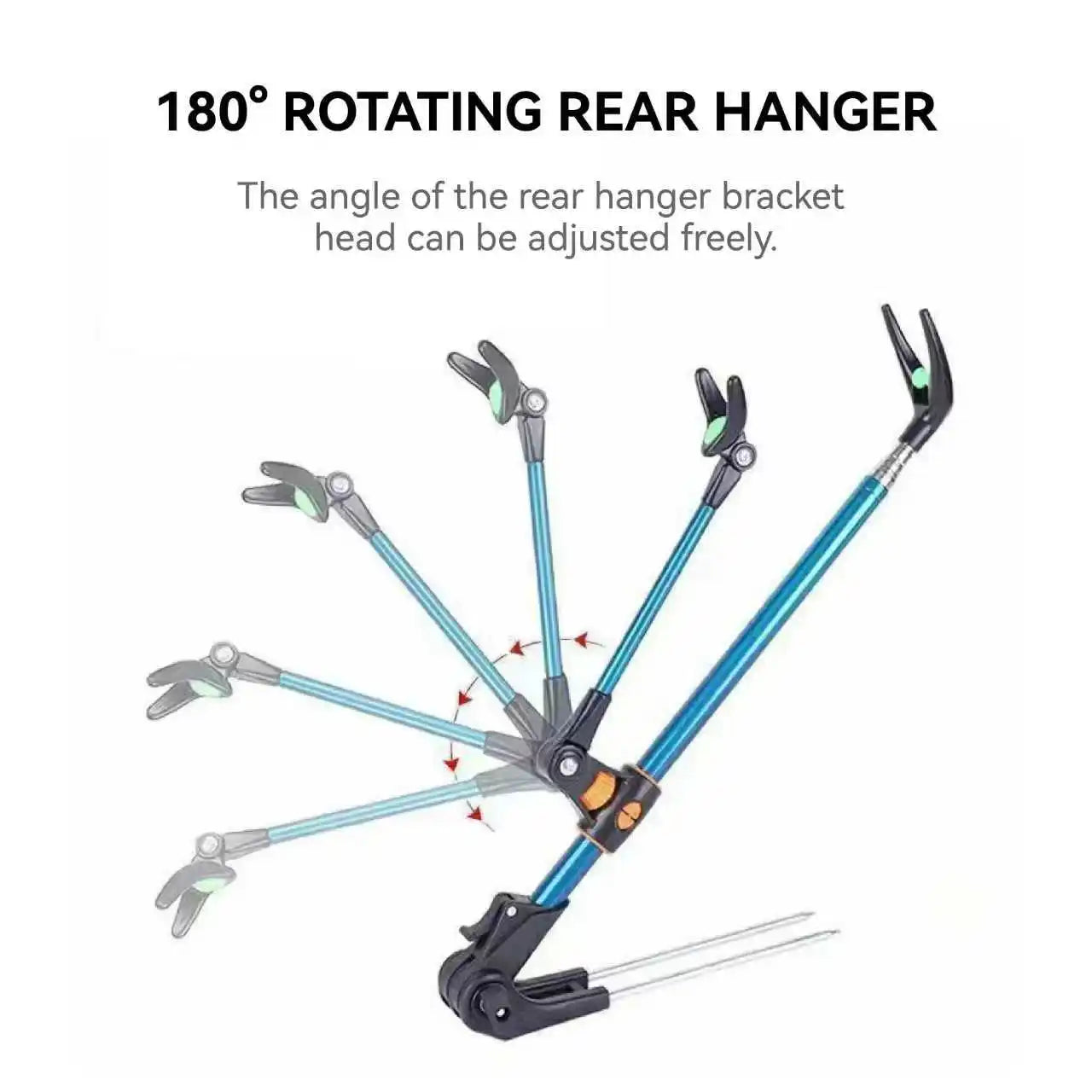 HookUpCo. Stainless Steel Telescopic Fishing Rod Holder - HookUpCo.