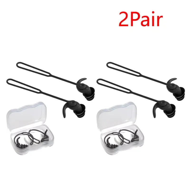 HookUpCo. Waterproof Swim Ear Plugs