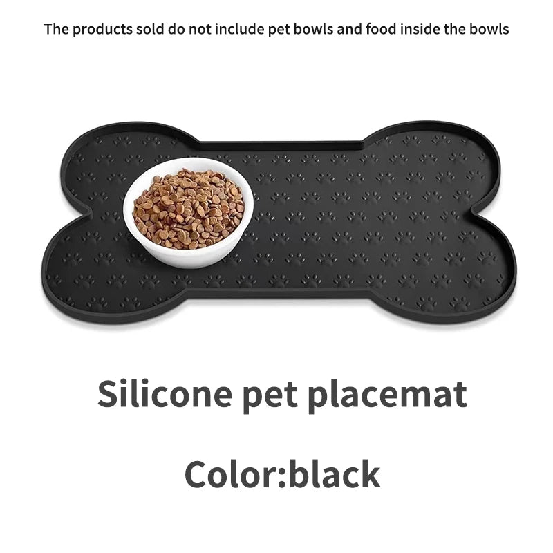 HookUpCo. Silicone Dog Feeding Mat, Easy Clean