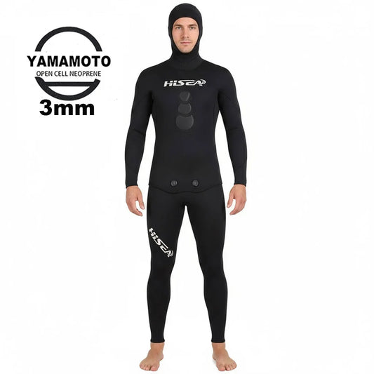 HookUpCo. 3mm Neoprene Camouflage Wetsuit for Diving