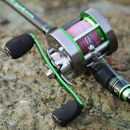 HookUpCo. Carbon Fiber Baitcasting Rod and Reel - HookUpCo.
