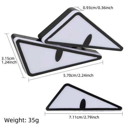 Universal LED Devil's Eye Headlights for Enhanced Safety