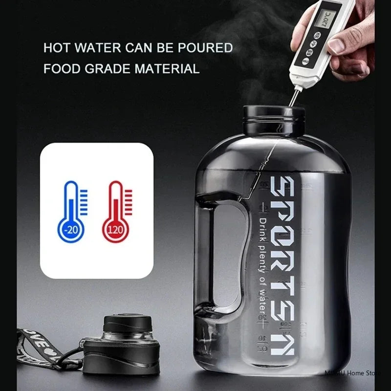 HookUpCo. Large Capacity Sports Water Bottle - HookUpCo.