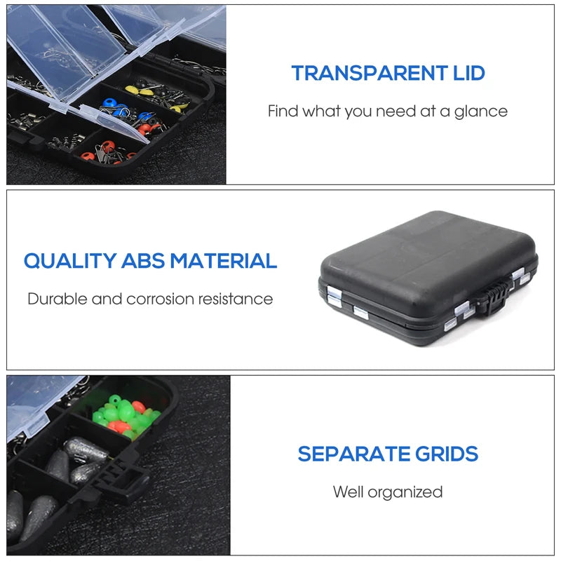 263-Piece Fishing Gear Set with Tackle Box