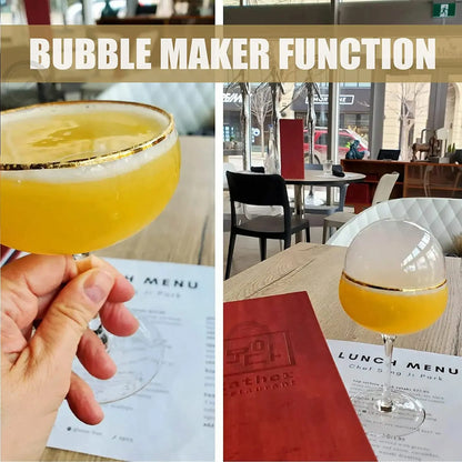 USB Powered Smoked Bubble Gun for Culinary Delights
