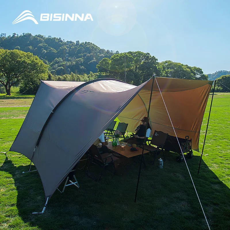 HookUpCo. Portable Tunnel Canopy with Sunblock Shade - HookUpCo.