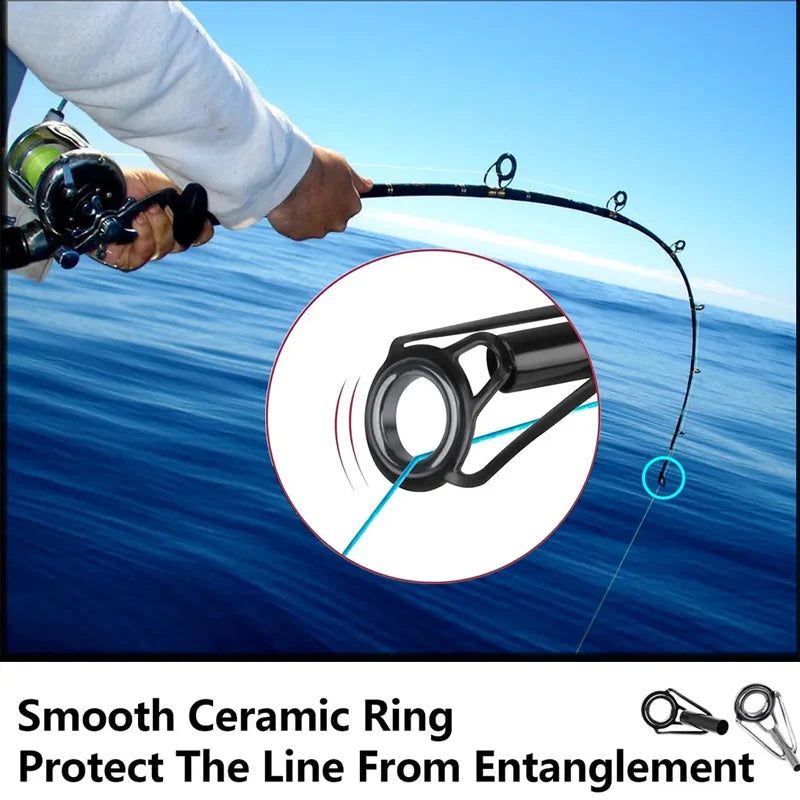 Fishing Rod Guide Repair Kit - 80 Stainless Tips - HookUpCo.