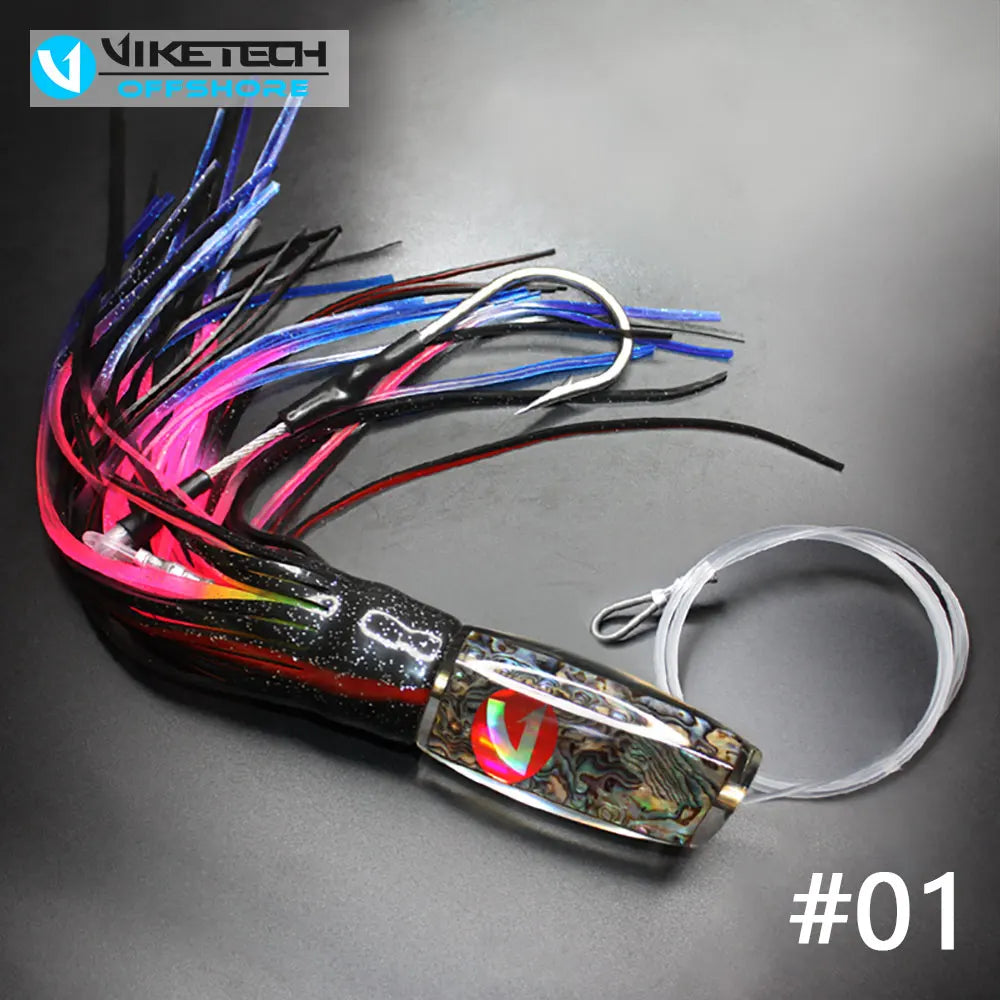 HookUpCo. Saltwater Trolling Lure 12.8" Big Game - HookUpCo.