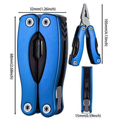 Versatile Folding Multi Tool with Pliers and Knife for Outdoors